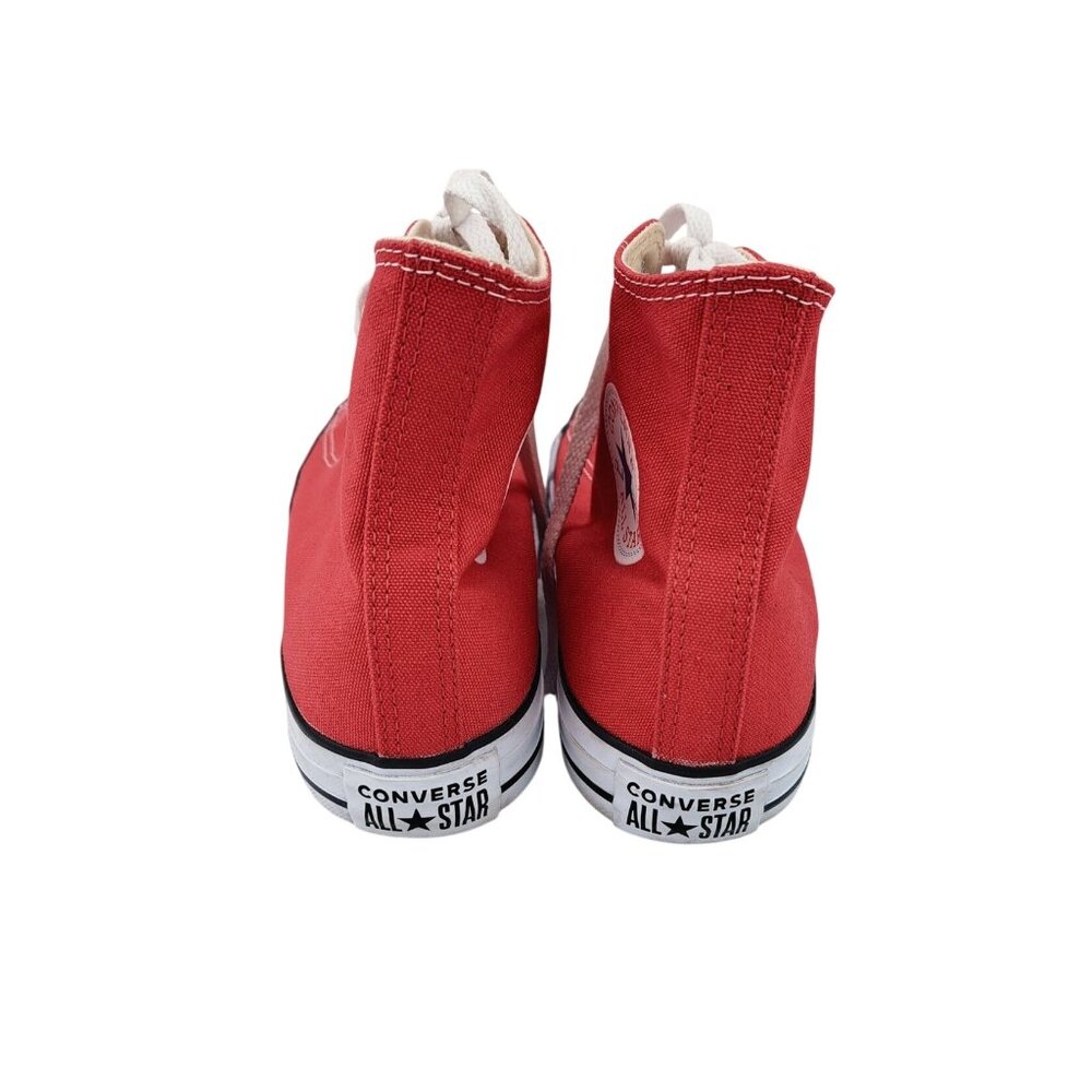Converse Chuck Taylor All Star Red High-Top Sneakers Women Size 9 Men 7 Canvas - Picture 3 of 12